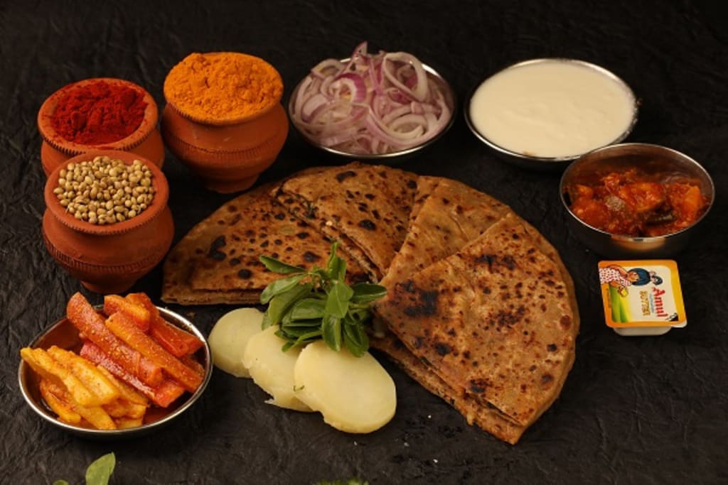 Aloo Methi Parantha